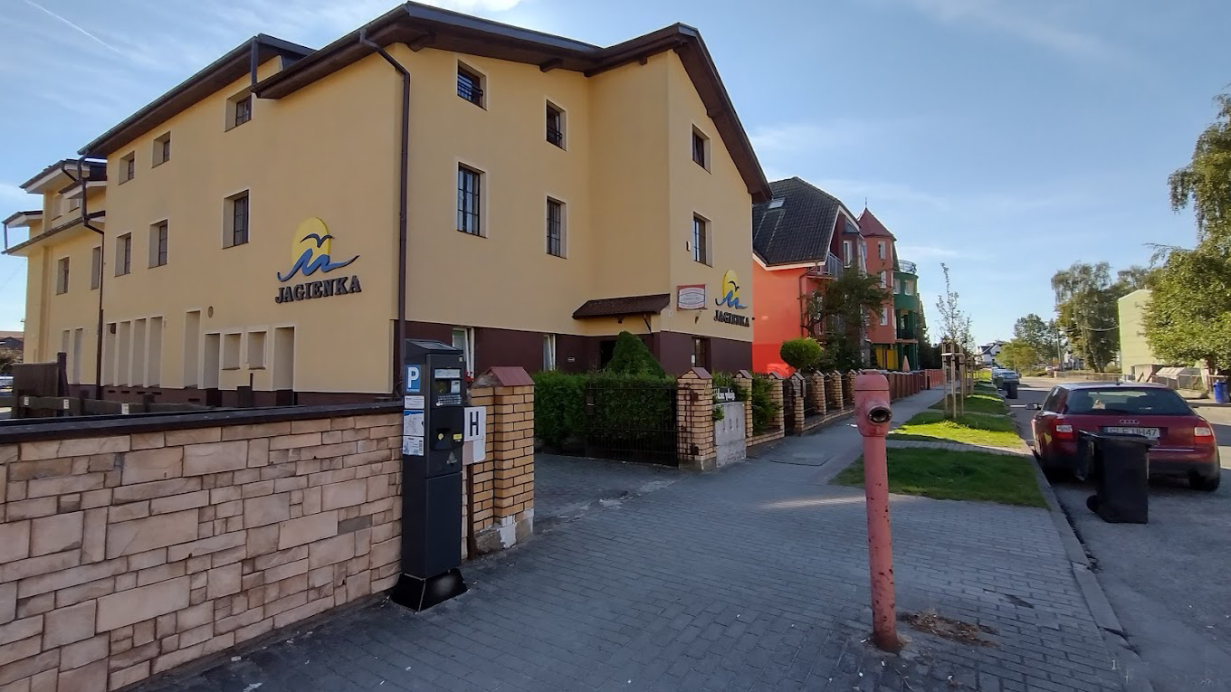 Front pensjonatu Jagienka